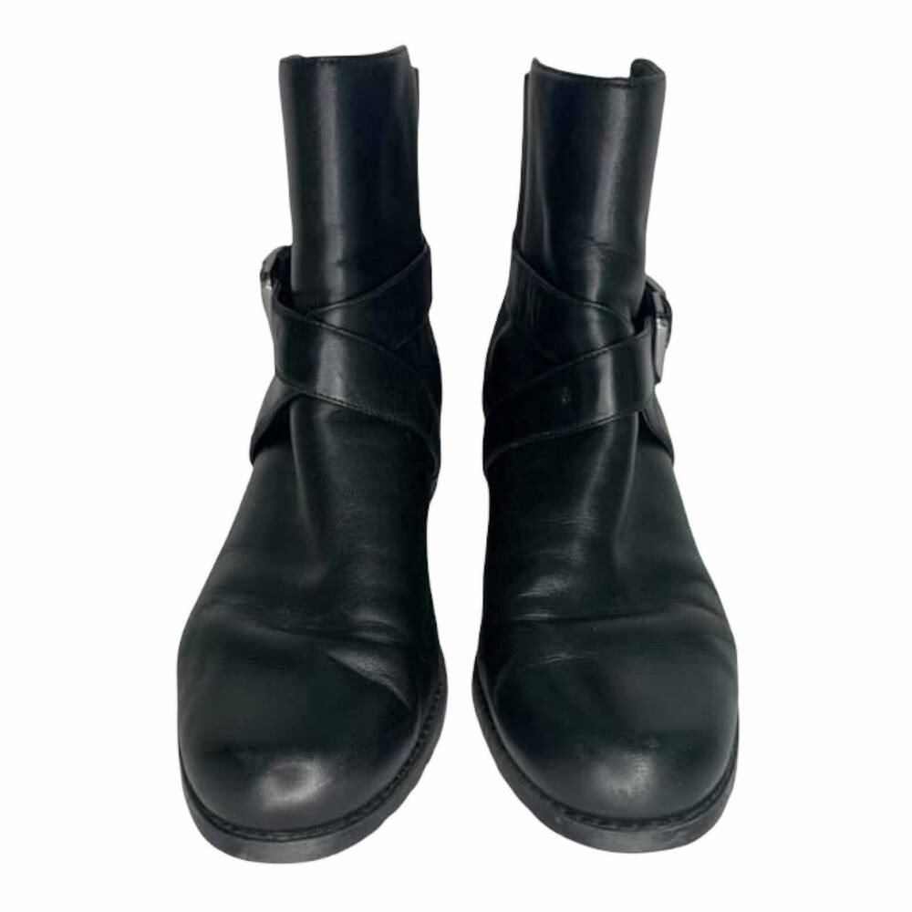 Stuart Weitzman Manlow Buckled Ankle‎ Bootie - Picture 3 of 9
